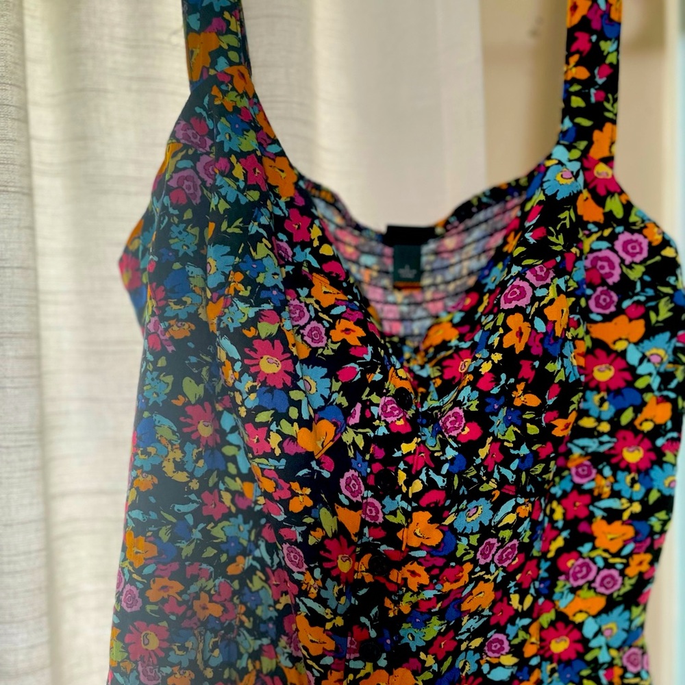 Short floral one piece romper from Wild fable